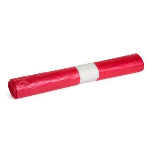 [2002412] HDPE afvalzak 70x110cm T25 rood (10x25) 250 stuks